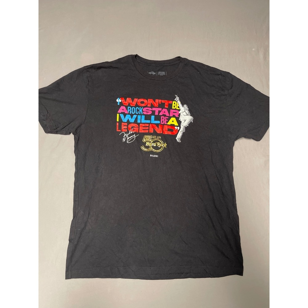 Hard Rock Cafe Biloxi Freddie Mercury 50th Anniversary Legend T-Shirt Mens XL